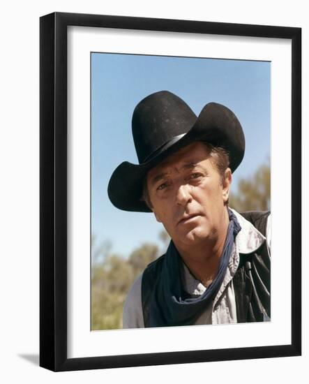 Young Billy Young by Burt Kennedy, based on a novel by Heck Allen, with Robert Mitchum, 1969 (photo-null-Framed Photo