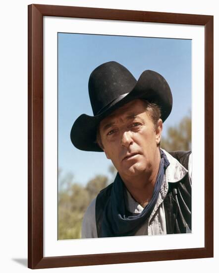 Young Billy Young by Burt Kennedy, based on a novel by Heck Allen, with Robert Mitchum, 1969 (photo-null-Framed Photo