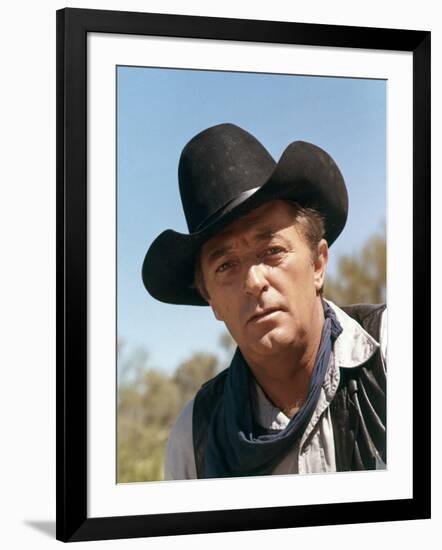 Young Billy Young by Burt Kennedy, based on a novel by Heck Allen, with Robert Mitchum, 1969 (photo-null-Framed Photo