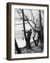 Young Birdwatchers-null-Framed Photographic Print