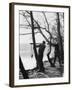 Young Birdwatchers-null-Framed Photographic Print