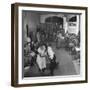 Young Black Couple Dancing Like Mad in the Center of Dance Floor at the Savoy Hotel-Eric Schaal-Framed Photographic Print