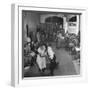 Young Black Couple Dancing Like Mad in the Center of Dance Floor at the Savoy Hotel-Eric Schaal-Framed Photographic Print