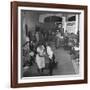 Young Black Couple Dancing Like Mad in the Center of Dance Floor at the Savoy Hotel-Eric Schaal-Framed Photographic Print