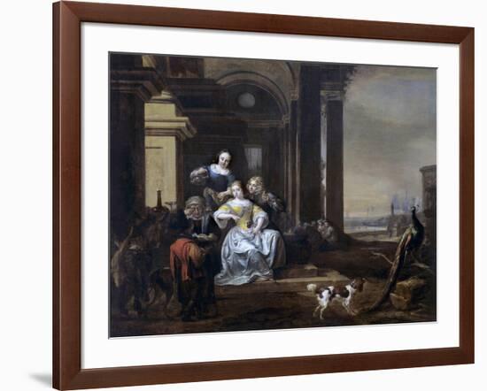 Young Blondes, 1646-55-Jan Baptist Weenix-Framed Giclee Print