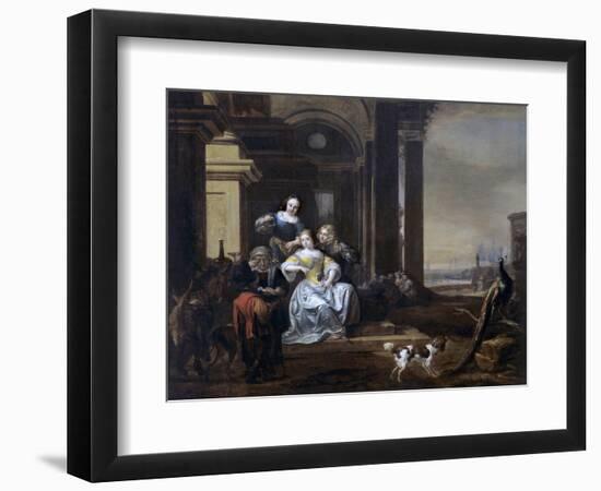 Young Blondes, 1646-55-Jan Baptist Weenix-Framed Giclee Print