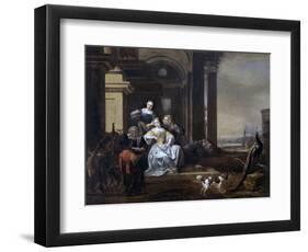 Young Blondes, 1646-55-Jan Baptist Weenix-Framed Giclee Print