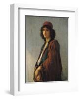 Young Bohemian Serb, 1872-Charles Landelle-Framed Giclee Print