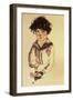 Young Boy, 1918-Egon Schiele-Framed Giclee Print