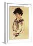 Young Boy, 1918-Egon Schiele-Framed Giclee Print