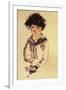 Young Boy, 1918-Egon Schiele-Framed Giclee Print