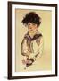 Young Boy, 1918-Egon Schiele-Framed Giclee Print