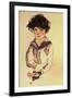 Young Boy, 1918-Egon Schiele-Framed Giclee Print