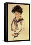 Young Boy, 1918-Egon Schiele-Framed Stretched Canvas