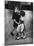 Young Boy and Girl Taking Dancing Lessons-Nina Leen-Mounted Photographic Print