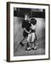 Young Boy and Girl Taking Dancing Lessons-Nina Leen-Framed Photographic Print