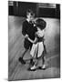 Young Boy and Girl Taking Dancing Lessons-Nina Leen-Mounted Photographic Print