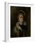 Young Boy Holding a Candle-William Henry Hunt-Framed Giclee Print