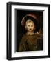 Young Boy in Fancy Dress, circa 1660-Rembrandt van Rijn-Framed Giclee Print