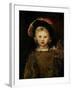 Young Boy in Fancy Dress, circa 1660-Rembrandt van Rijn-Framed Giclee Print