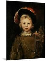 Young Boy in Fancy Dress, circa 1660-Rembrandt van Rijn-Mounted Giclee Print