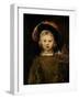 Young Boy in Fancy Dress, circa 1660-Rembrandt van Rijn-Framed Giclee Print