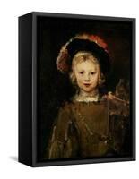 Young Boy in Fancy Dress, circa 1660-Rembrandt van Rijn-Framed Stretched Canvas
