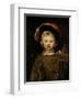 Young Boy in Fancy Dress, circa 1660-Rembrandt van Rijn-Framed Premium Giclee Print