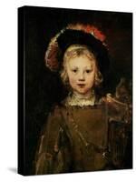 Young Boy in Fancy Dress, circa 1660-Rembrandt van Rijn-Stretched Canvas