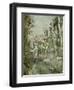 Young Boy in the Hollyhocks-Berthe Morisot-Framed Giclee Print