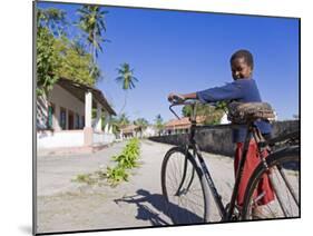 Young Boy on Ibo Island, Part of the Quirimbas Archipelago, Mozambique-Julian Love-Mounted Photographic Print