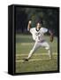 Young Boy Pitching During a Little League Baseball Games-null-Framed Stretched Canvas