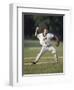 Young Boy Pitching During a Little League Baseball Games-null-Framed Photographic Print