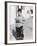 Young Boy Plays Cowboy in a California Alley, Ca. 1952-null-Framed Photographic Print