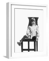 Young Boy Portait, Ca. 1912-null-Framed Photographic Print