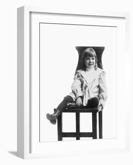 Young Boy Portait, Ca. 1912-null-Framed Photographic Print