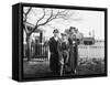 Young Boy Poses with His Mother and Grandmother, Ca. 1936.-Kirn Vintage Stock-Framed Stretched Canvas