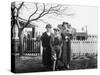 Young Boy Poses with His Mother and Grandmother, Ca. 1936.-Kirn Vintage Stock-Stretched Canvas