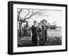 Young Boy Poses with His Mother and Grandmother, Ca. 1936.-Kirn Vintage Stock-Framed Premium Photographic Print