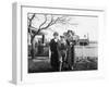 Young Boy Poses with His Mother and Grandmother, Ca. 1936.-Kirn Vintage Stock-Framed Premium Photographic Print