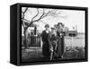 Young Boy Poses with His Mother and Grandmother, Ca. 1936.-Kirn Vintage Stock-Framed Stretched Canvas