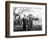 Young Boy Poses with His Mother and Grandmother, Ca. 1936.-Kirn Vintage Stock-Framed Photographic Print