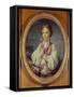 Young Boy with a Basket of Flowers-Jean-Baptiste Greuze-Framed Stretched Canvas