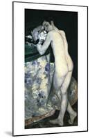 Young Boy with Cat-Pierre-Auguste Renoir-Mounted Giclee Print