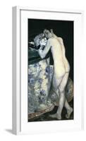 Young Boy with Cat-Pierre-Auguste Renoir-Framed Giclee Print