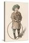 Young Boy with His Hula Hoop-Woldemar Friedirich-Stretched Canvas