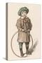 Young Boy with His Hula Hoop-Woldemar Friedirich-Stretched Canvas