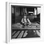 Young Boy with His Model Airplanes, Ca. 1932.-Kirn Vintage Stock-Framed Premium Photographic Print