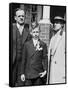 Young Boy with His Stern Looking Parents, Ca. 1935-null-Framed Stretched Canvas