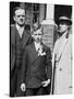 Young Boy with His Stern Looking Parents, Ca. 1935-null-Stretched Canvas